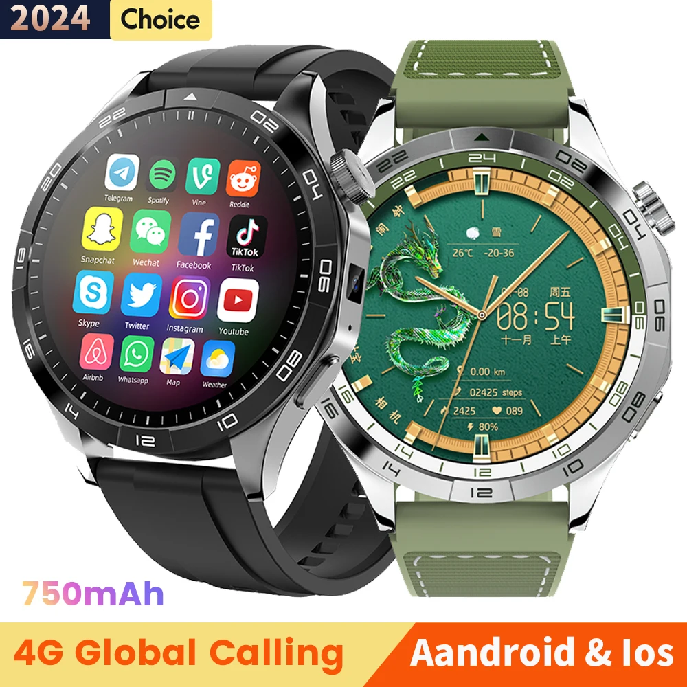 

2024 New IP68 Waterproof Smart Watch 2.01 inch HD Men Women Sport Fitness Heart Rate Tracker Bluetooth Call For Android IOS