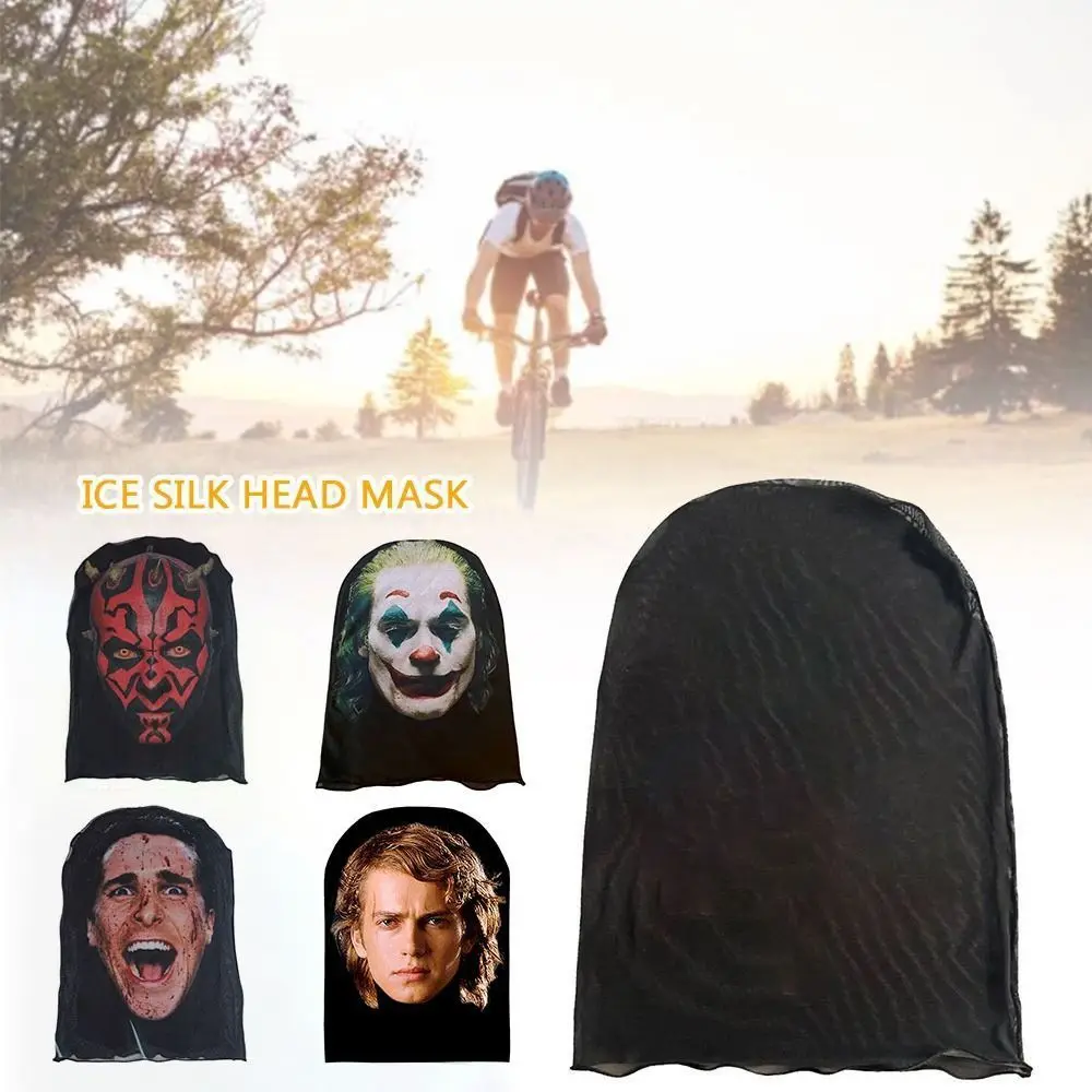 

Multifunctional 3D Seamless Face Mask Sunscreen Dustproof Riding Scarf Funny Breathable Cosplay Headcover