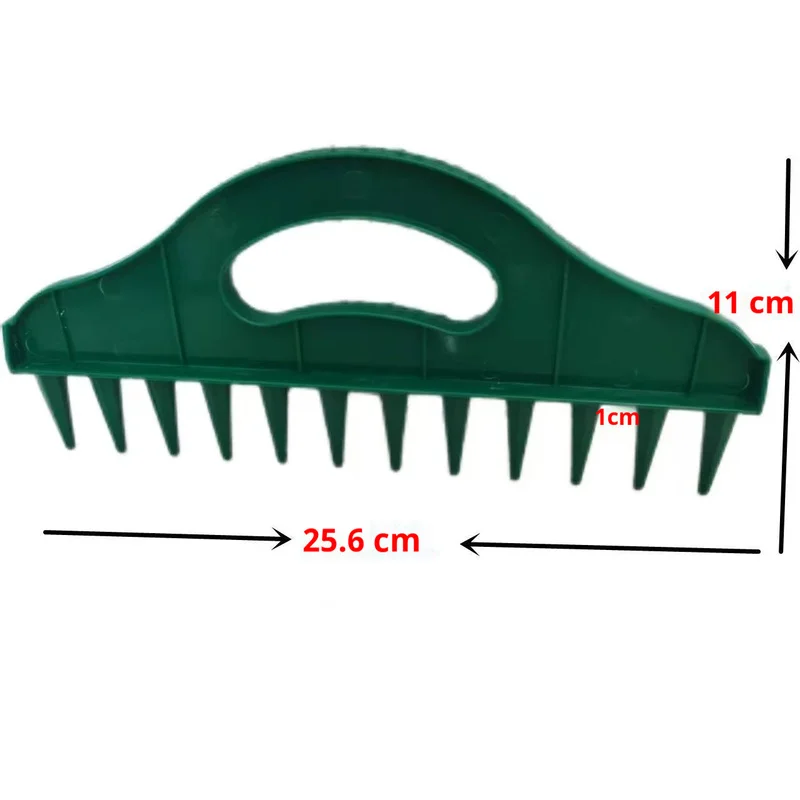 Generic Garden Seed Spacing Sowing Dibbler Plastic Handheld Punch Tool For Home Vegetable Plant Seedling Transplanting Gardening