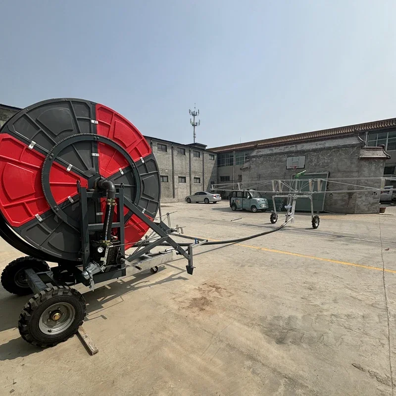 New Fully Automatic Watering Machine, 300 Meter Long Farmland Sprinkler Watering Machine