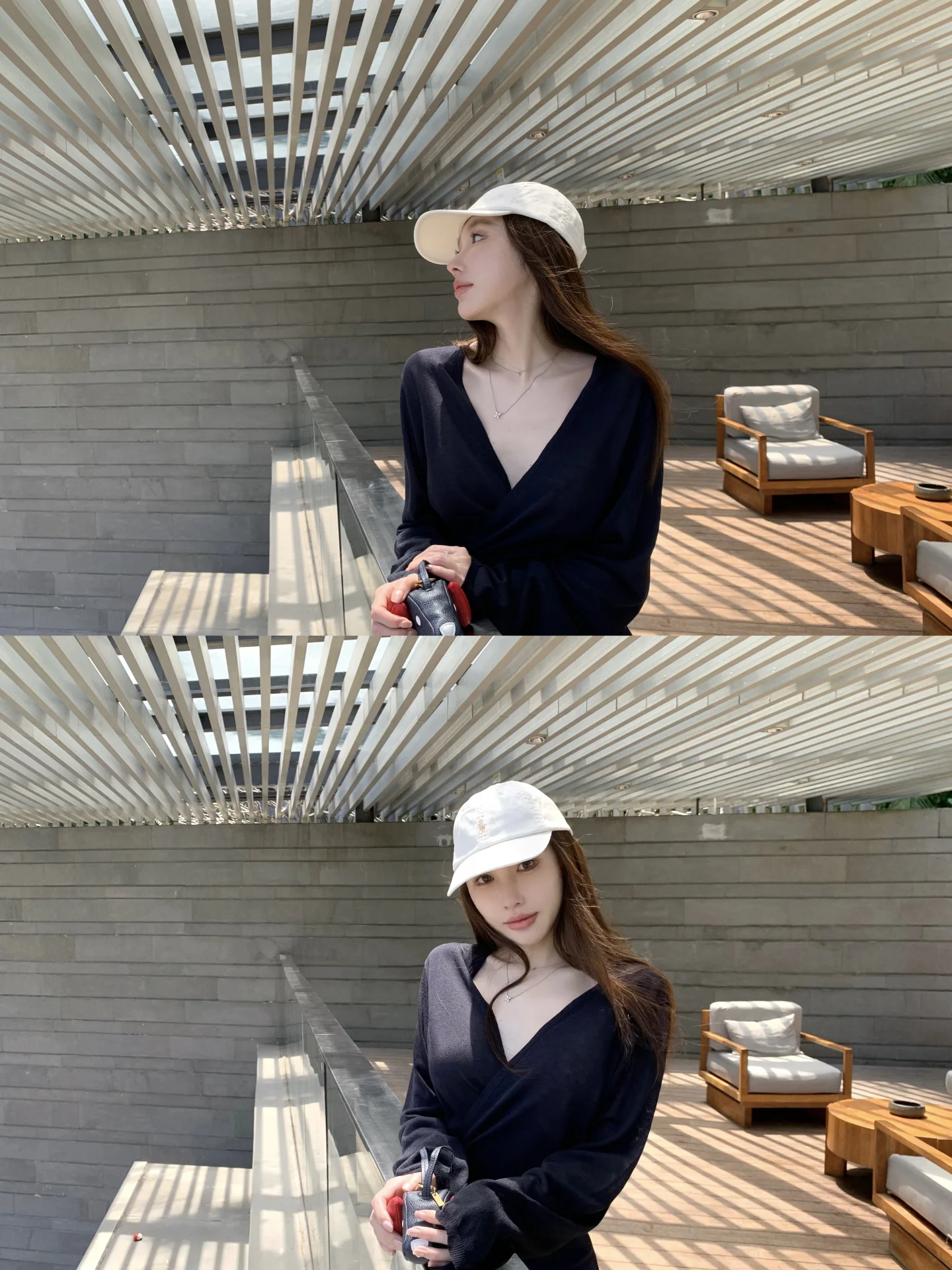 

Panda Jingjing Linen V-neck Shirt Bow-tied Casual Loose Fit Long Sleeve Open Cardigan for Women Spring Season