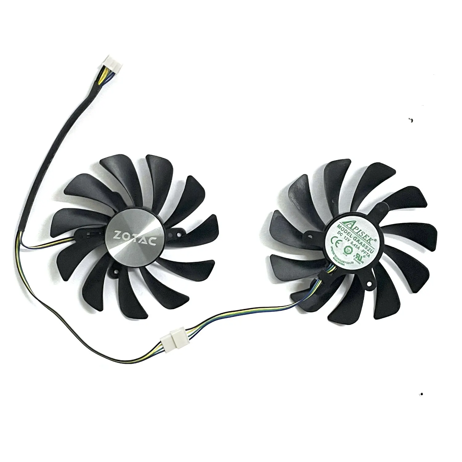 

НОВЫЙ GAA8S2U 95 мм 4-контактный вентилятор GTX 1080TI AMP для графического процессора ZOTAC GTX 1070 1070TI 1080 1080TI AMP Edition Вентилятор охлаждения видеокарты
