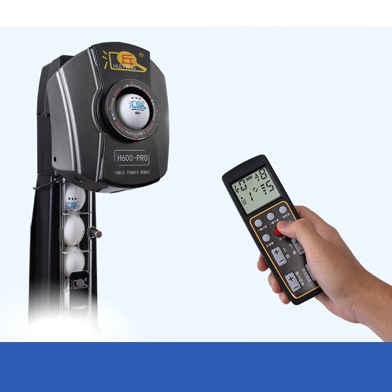

Huipang H600-PRO Indoor Folding Table Tennis Ball Machine Automatic Table Tennis Robot