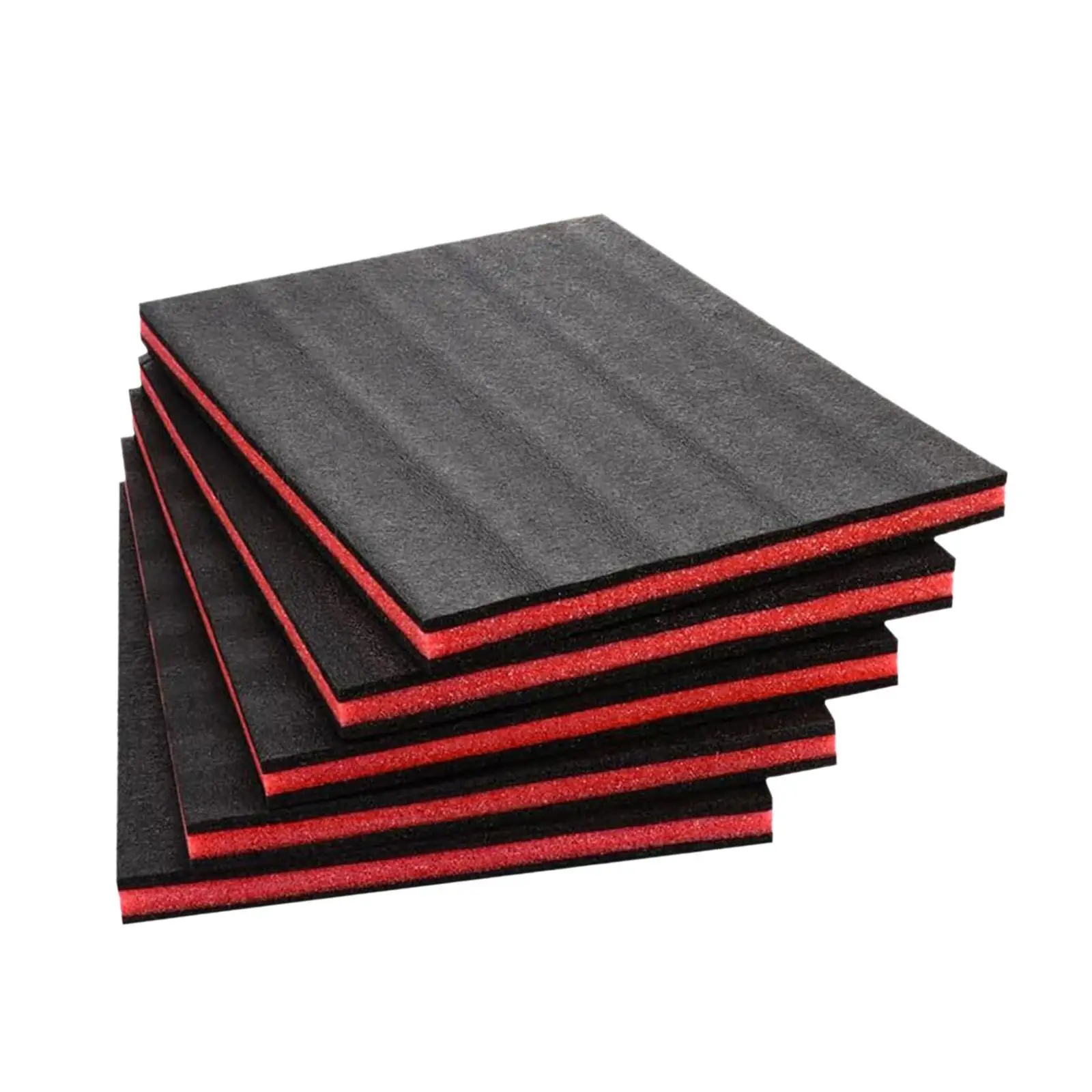 5Pcs Toolbox drawer foam sheets Cuttable Hard Case Storage Sheets Lighweight Shockproof for Padding Packaging