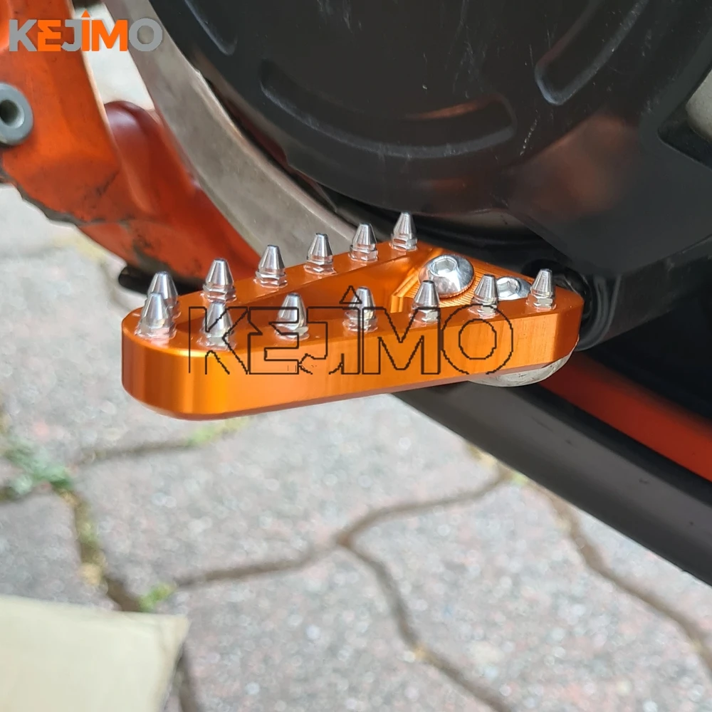For GasGas For Husqvarna FC TC FE TE FX TX 2016 2017 2018 2019 2020 2021 2022 Rear Brake Pedal Lever Step Plate Tip Motorcycle