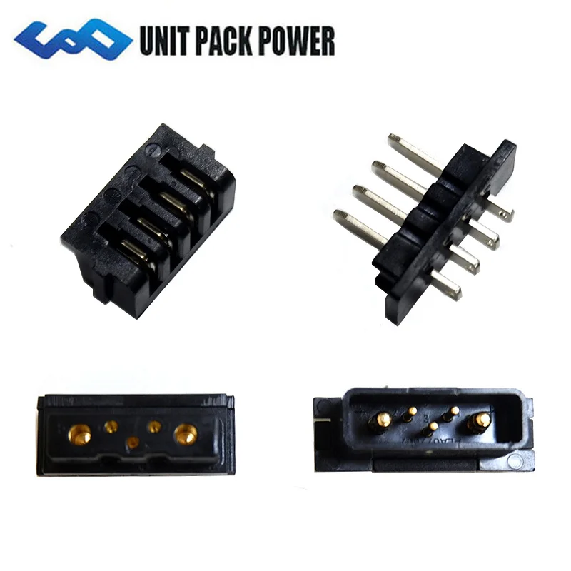 Hailong Ebike Batterie Power Entladung Stecker 4 Pins 5 Pins männlich oder weiblich Batterie Grundplatte montiert Teile Stecker Ersatz