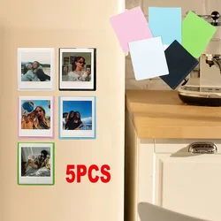 5 Pack Colorful Photo Frame Set for Fujifilm Instax Square SQ1 SQ40 SQ10 SQ20 SQ6 SP3 Link Square Printer Camera Films