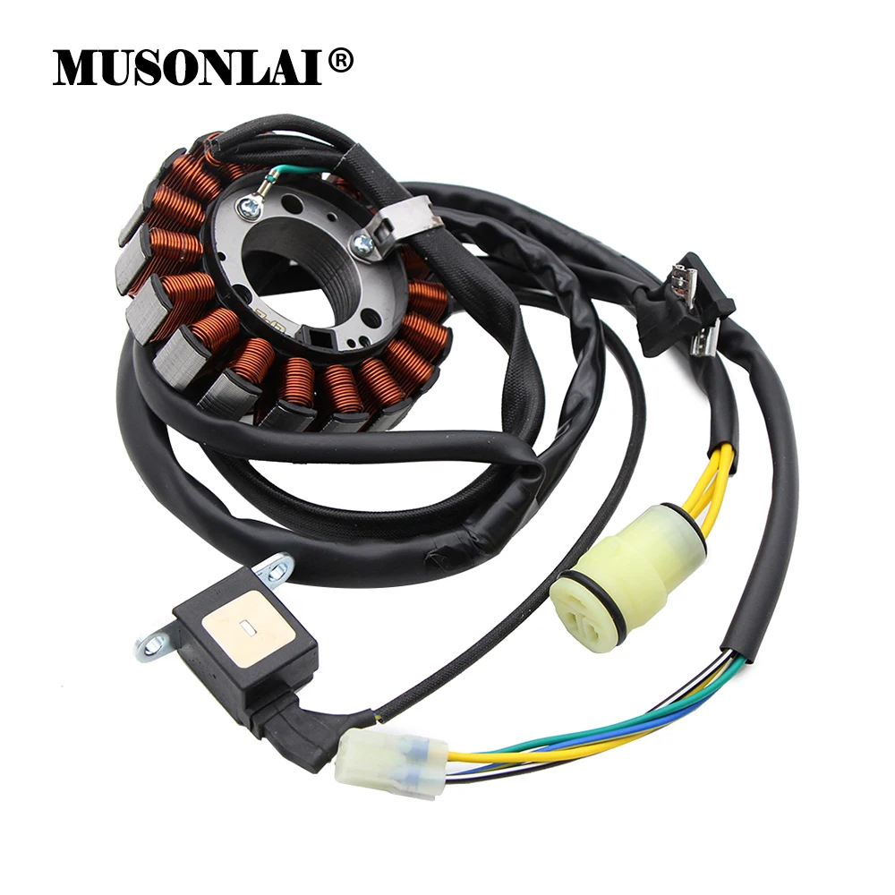 

31120-HE0-003 31120-HE0-013 Motorcycle Engine Generator Stator Coil Magneto Stator For Honda FL400 FL400R 1989 1990