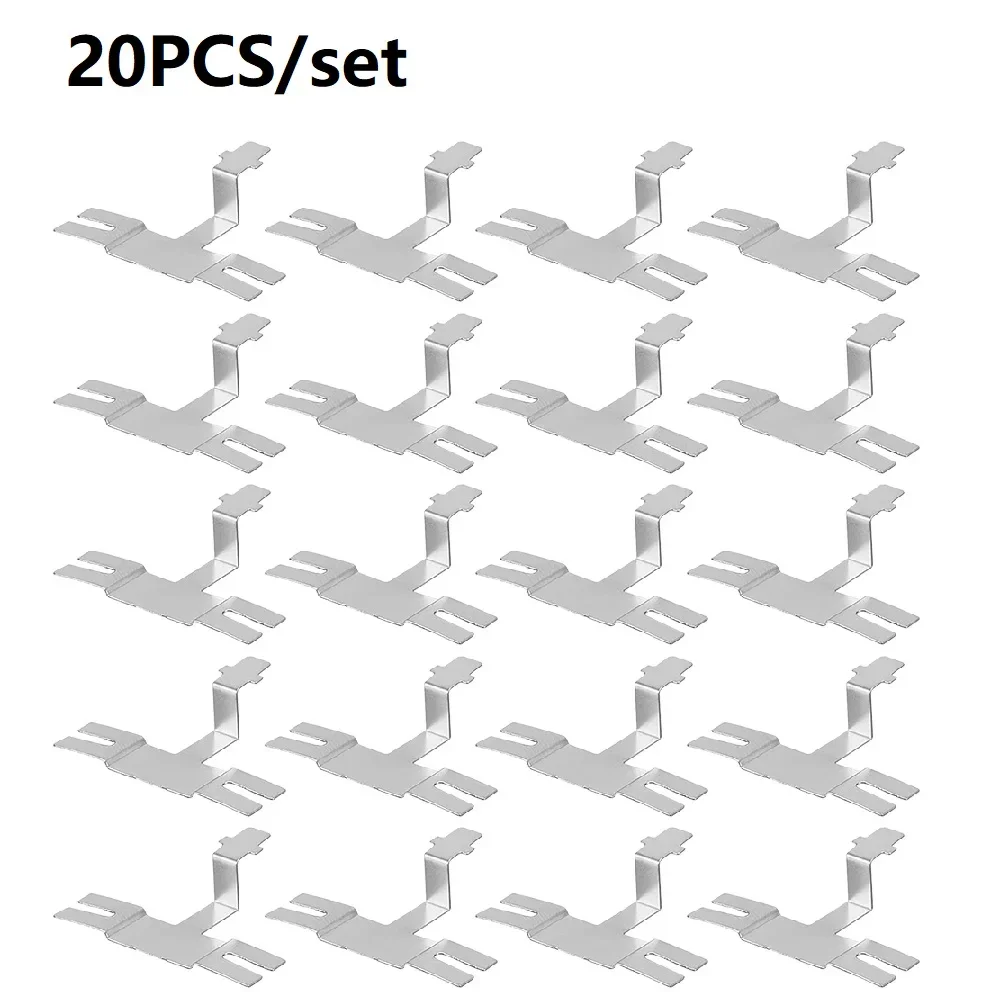 20 шт., 2,6 см, Т-образный никелированный стальной ремешок, листы для аккумуляторной батареи, оборудование для точечной сварки, электроинструменты