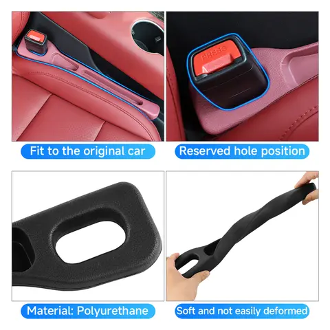 För Toyota Highlander XU70 Kluger Hybrid 2020-2022 2023 2024 2025 Förvaringslist för bilsätesspalt, böjbar, läckagesäker fyllnadslist 10 best sales Toyota FJ70 - №7