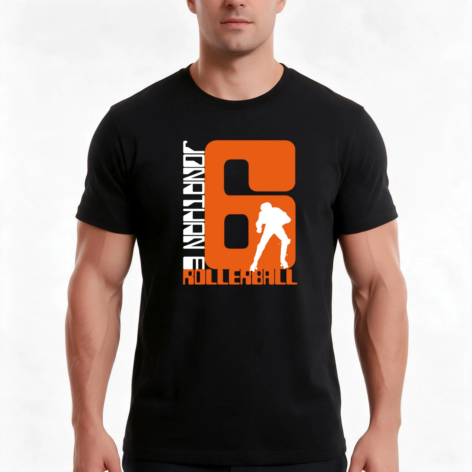 Rollerball Retro Edition 5 (Volume 1) T-Shirt, Summer Casual Cotton Tee, Oversized Streetwear Tops, Vintage Graphic Print