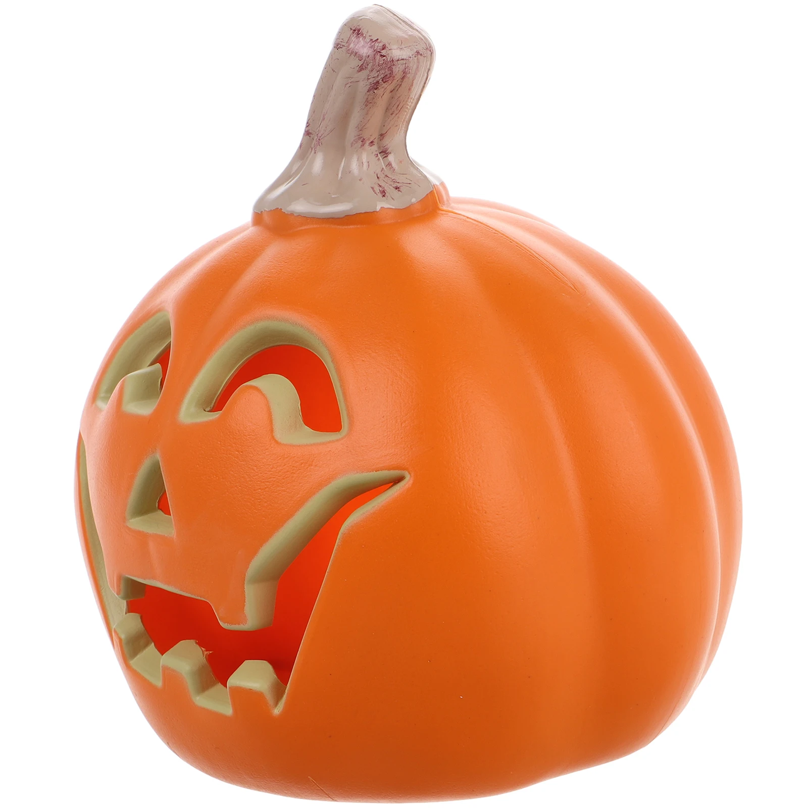 

Hollow Lighted Halloween Decor Lamp Outdoor Indoor Plastic Lantern Led Glowing Decorations Porch Yard Party Halloween Lamp