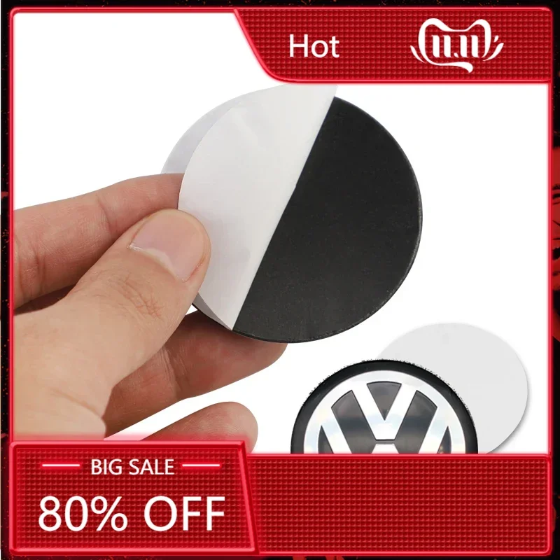 

Наклейки на центральные колпаки колесных дисков для автомобилей Volkswagen VW 56-120 мм, аксессуары для Volkswagen VW R-line, R, GTI, Polo, Golf, Touareg, Passat