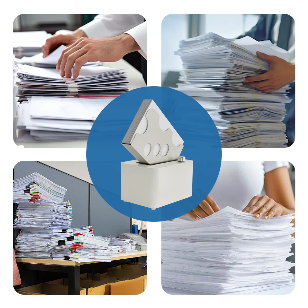 Máquina Automática para Sacudir Papel de Escritorio Inteligente MASUNG MS-VP01 (Agitador de Papel)