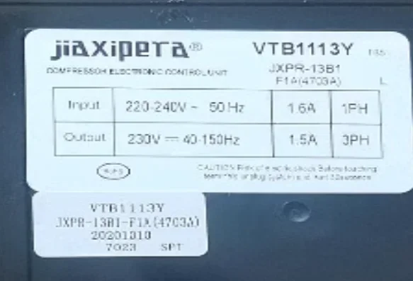 for refrigerator computer board Inverter board compressor drive board VTB1113Y JXPR-13B-2L motherboard