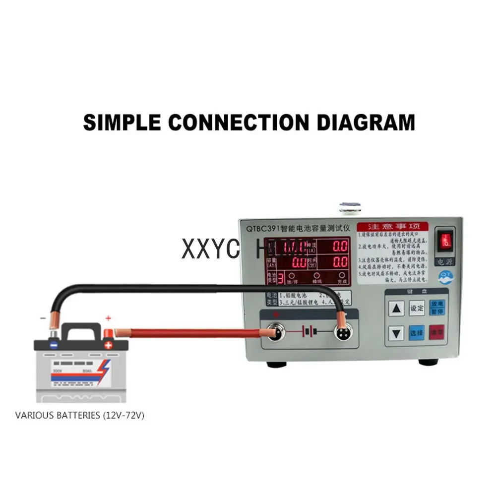 Capacity Test Discharger Iron Lithium Battery Lead Acid Polymer Manganate ester