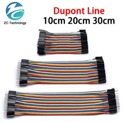 Dupont Line 40Pin 10CM 20CM 30CM Male to Male + Male to Female and Female to Female Jumper Wire Dupont Cable for Arduino DIY KIT