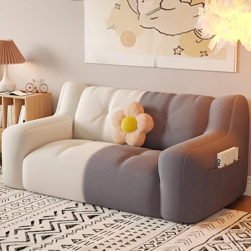 Lounge Trendy Sofa Small Couch Modern Home Minimalism Italian Sofa Balcony Living Room Sofás Para Salón Postmodern Furniture