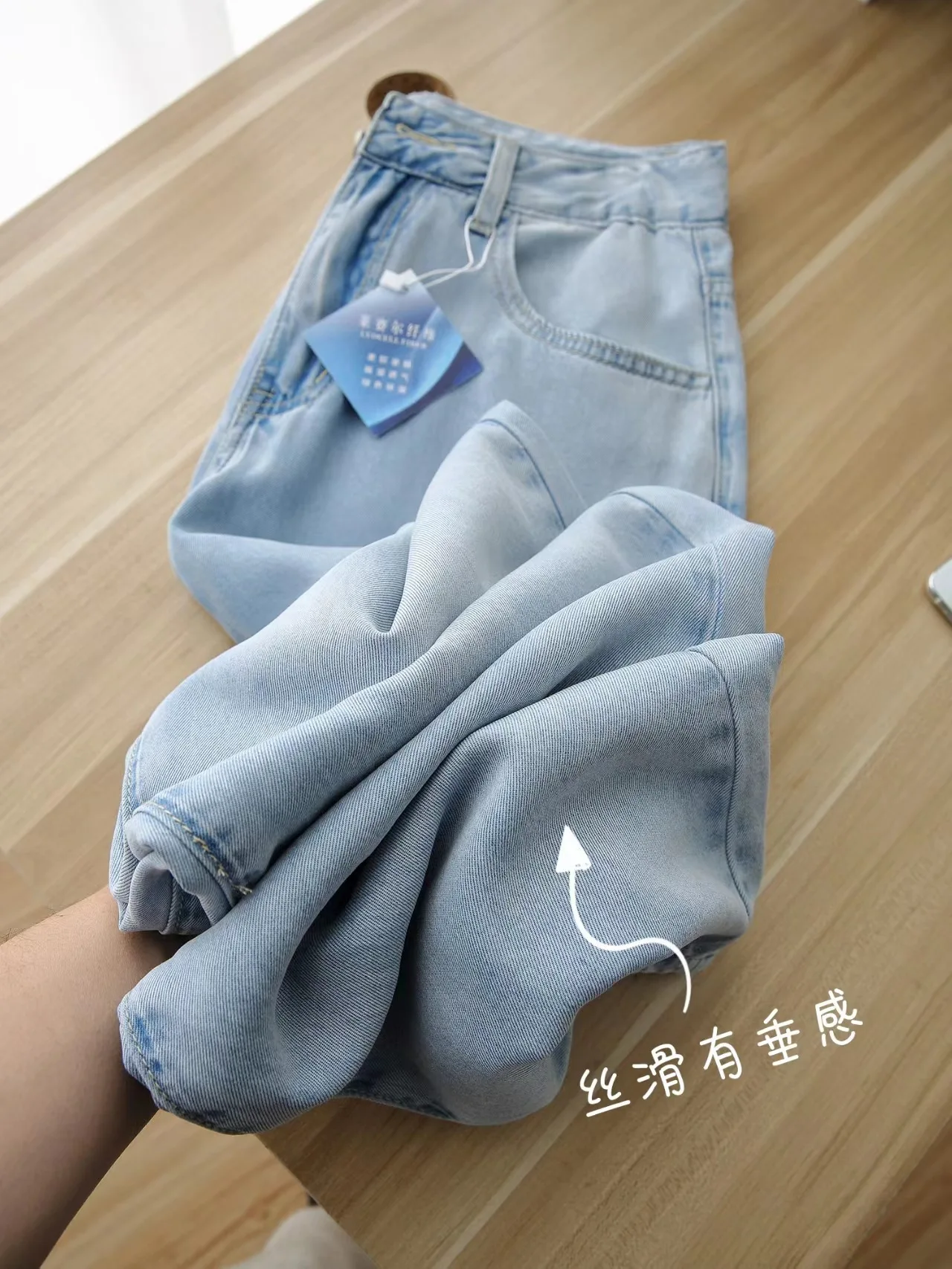 여성용 청바지 풀 렝스 하이 웨이스트 진 데님 바지 솔리드 워시드 디스트레스드 루즈 핏 지퍼 플라이 포켓 여름 빈티지