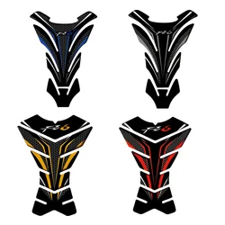 New 3D Carbon-look Motorcycle Tank Pad Protector Decal Stickers Case for FZ6 FZ6N Tank FZ 6 All Years