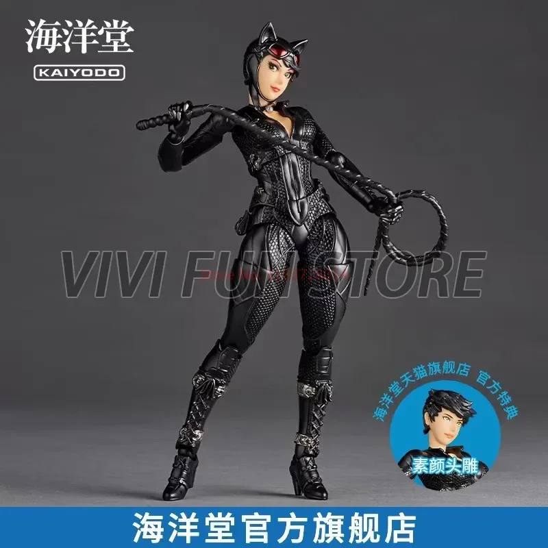 In Stock Kaiyodo Catwoman Revoltech AMAZING YAMAGUCHI Anime Collection Model Toys  Selina Kyle With a special (bonus)