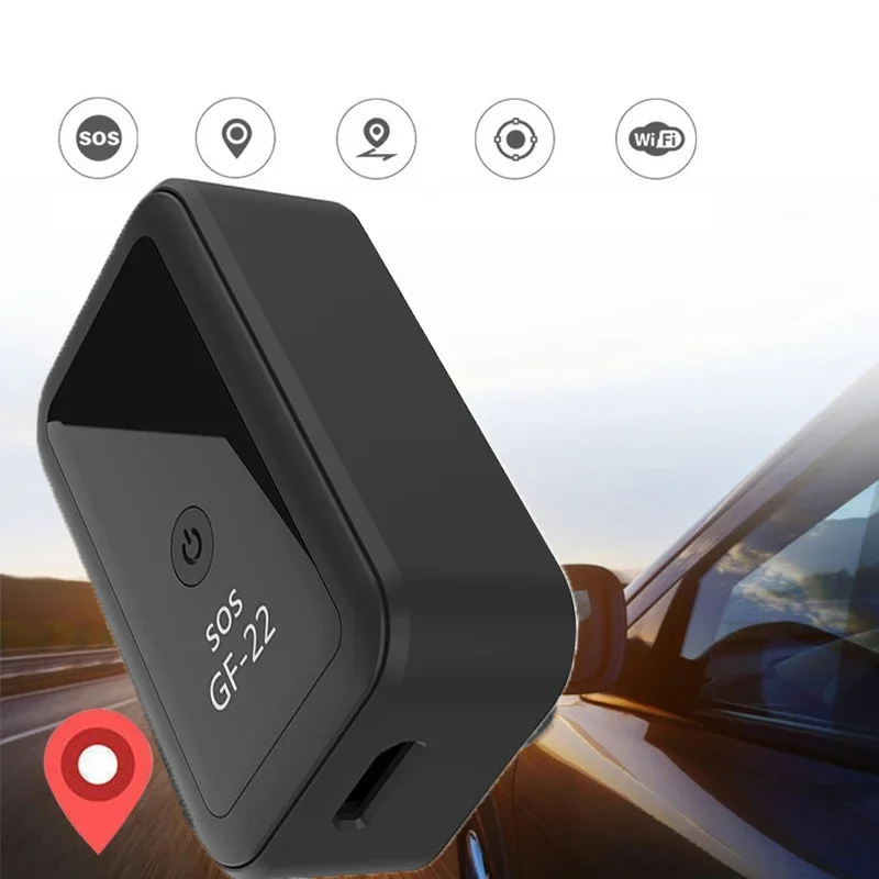 

GF 22 Magnetic Mini Car Tracker GPS Real Time Tracking Locator Device Magnetic GPS Tracker Real-time Vehicle Locator