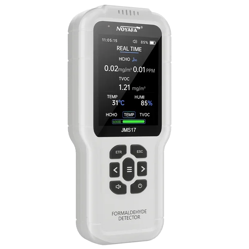 Nick 2026 Noyafa Formaldehyde Detector JMS17 Formaldehyde/TVOC/temperature/humidity four-in-one multi-functional real-time detec