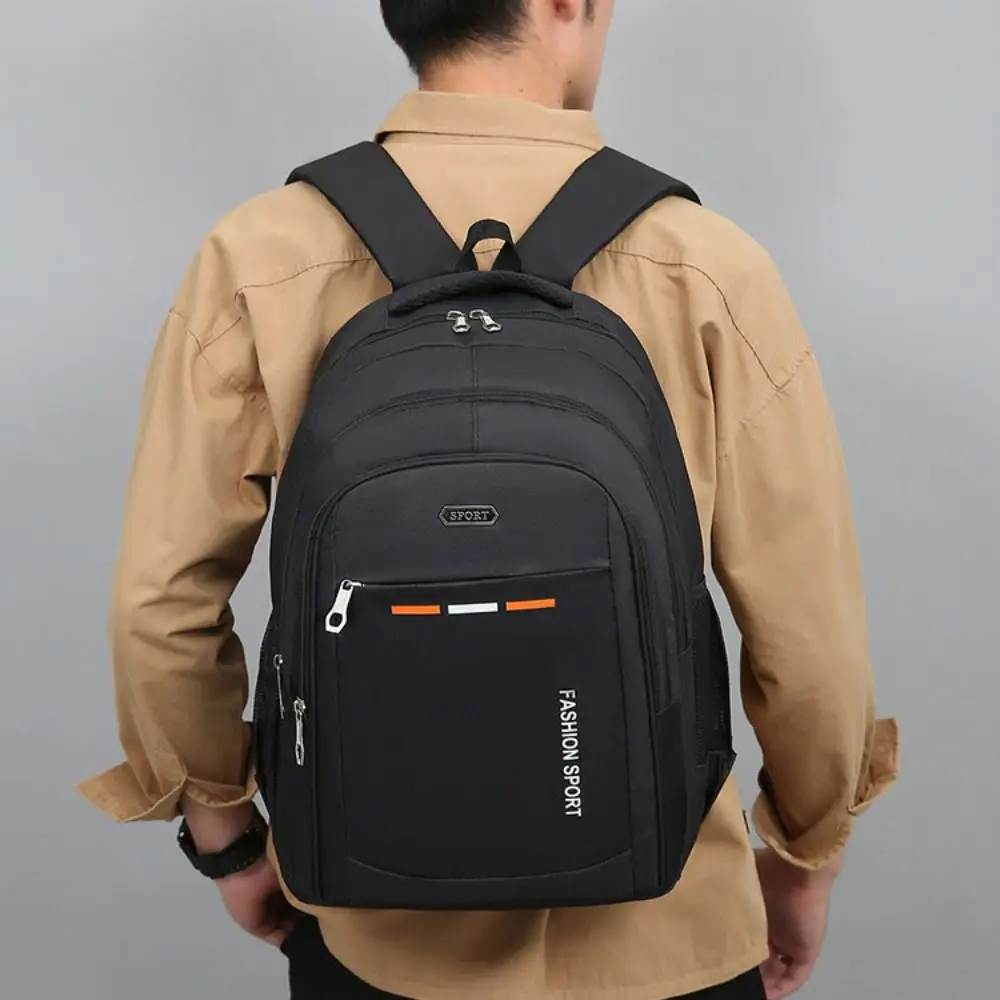 

Fashion Large Capacity Canvas Backpack Multipockets Handbag Student Backpack Student Oxford Laptop Shoulder Bag Travel