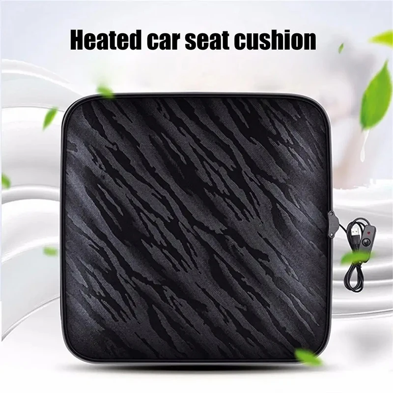 12v Universal Car Heated Cushion Electric Heat Seat Cushion Winter Household Warmer Heater Thermal Mat Auto Heating Pads