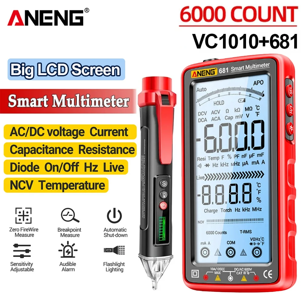 Aneng Multimeter Te…