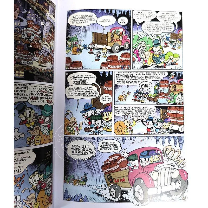 Cuphead Volume 3 Comic Zack Keller Cartoon, Children's books aged 8 9 10 11 12 English book, Graphic Novels 9781506712505