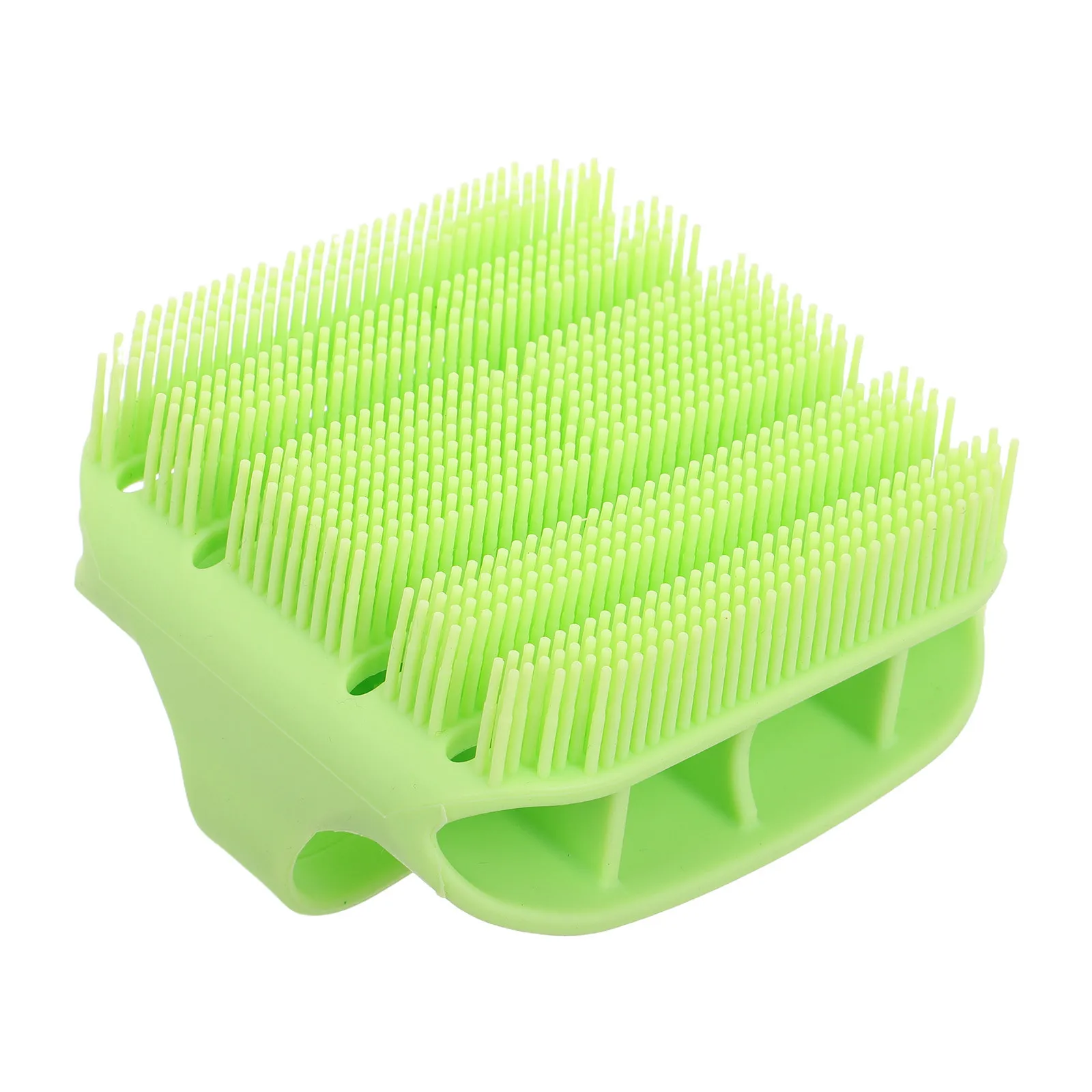 

Soft Bath Brush Massage Cleaning Reusable Shower Portable Square Back For Women Men Home Use Silicone Shower For Body Body Scrub