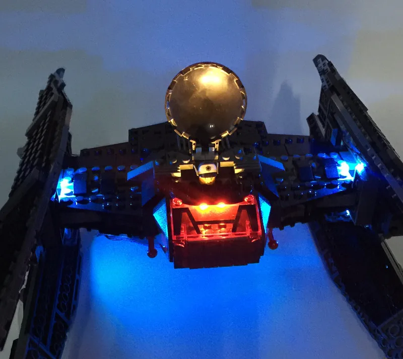 LED-verlichtingsset geschikt voor LEGO Wars Kylo Ren's TIE Fighter 75179 (exclusief bouwstenen)