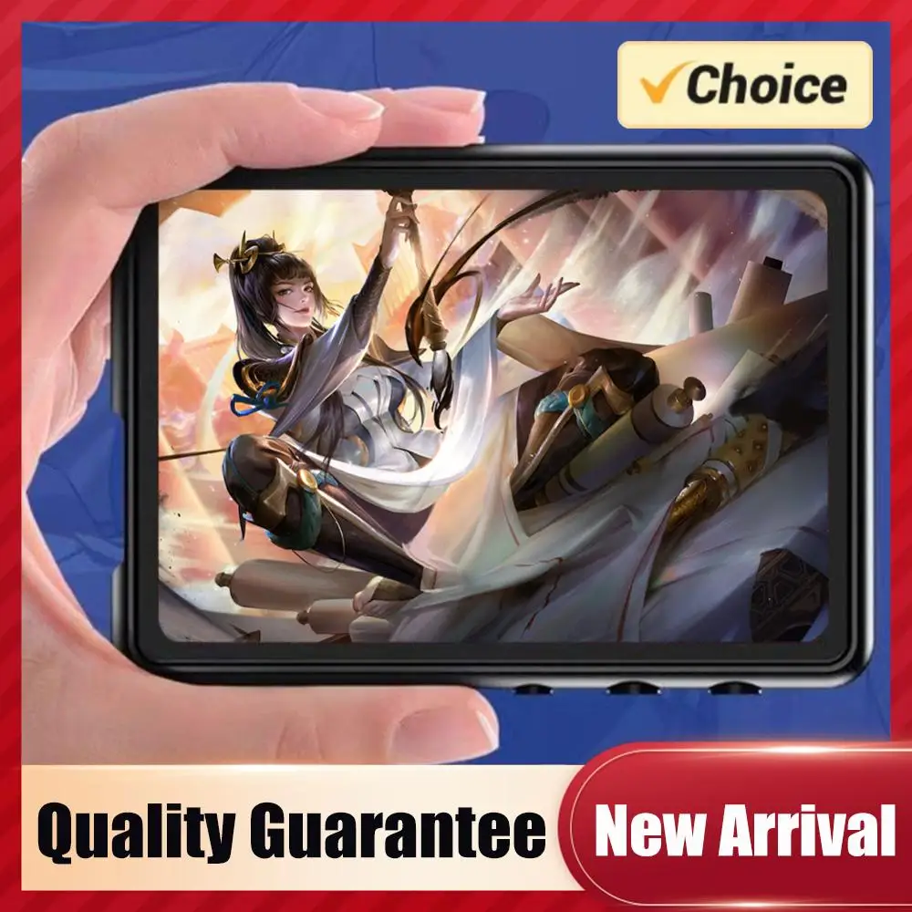 

MP3/MP4-плеер с сенсорным экраном, воспроизведение музыки без потерь, Bluetooth, Hi-Fi, MP4-плеер Walkman с динамиком, FM-радио, электронная книга, диктофон