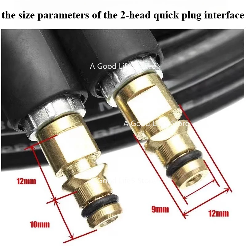 

Apply To Karcher K2/K3 Car Washing Machine High Pressure Steel Wire Pipe Fittings Fiber Pipe Cleaning Machine Outlet Pipe