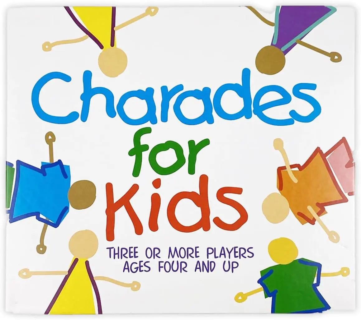 University Games Charades for Kids Game - Classic and Hilarious Family Game