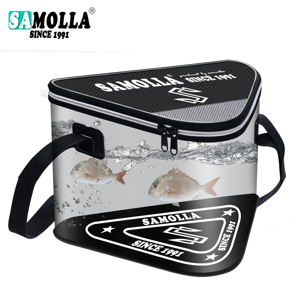 Caja peces vivos EVA – Transparente y plegable para pesca