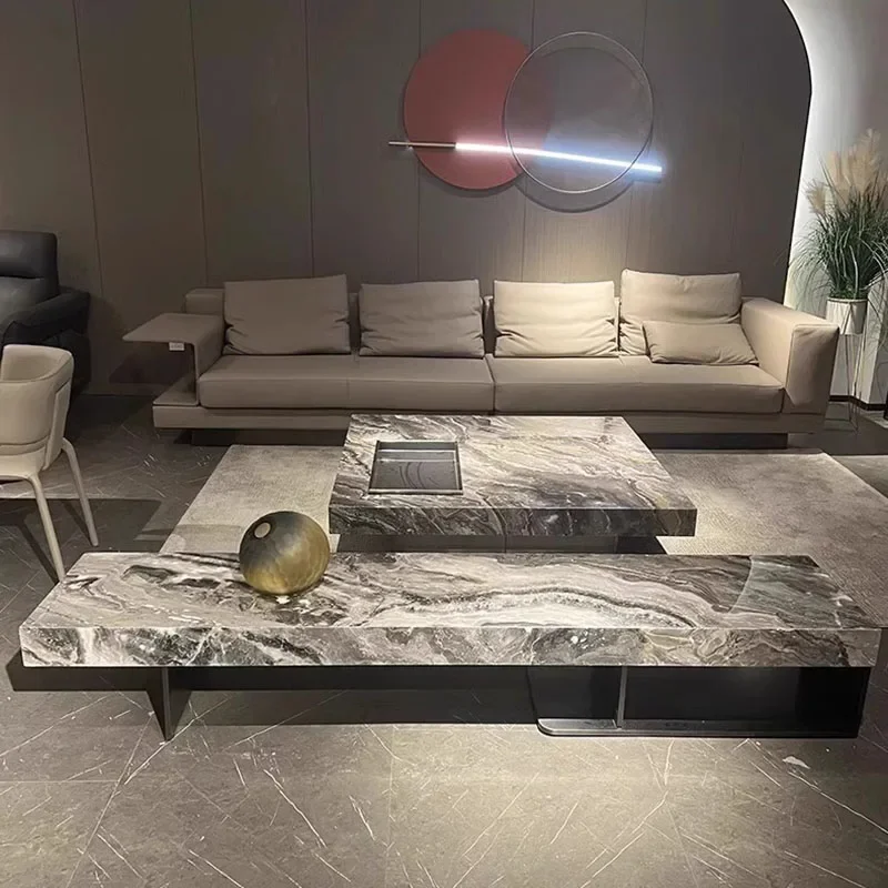 

Big Marble Nordic Coffee Tables Designer Fashion Luxury Big Coffee Table Hallway Corner Muebles Para El Hogar Hotel Furniture