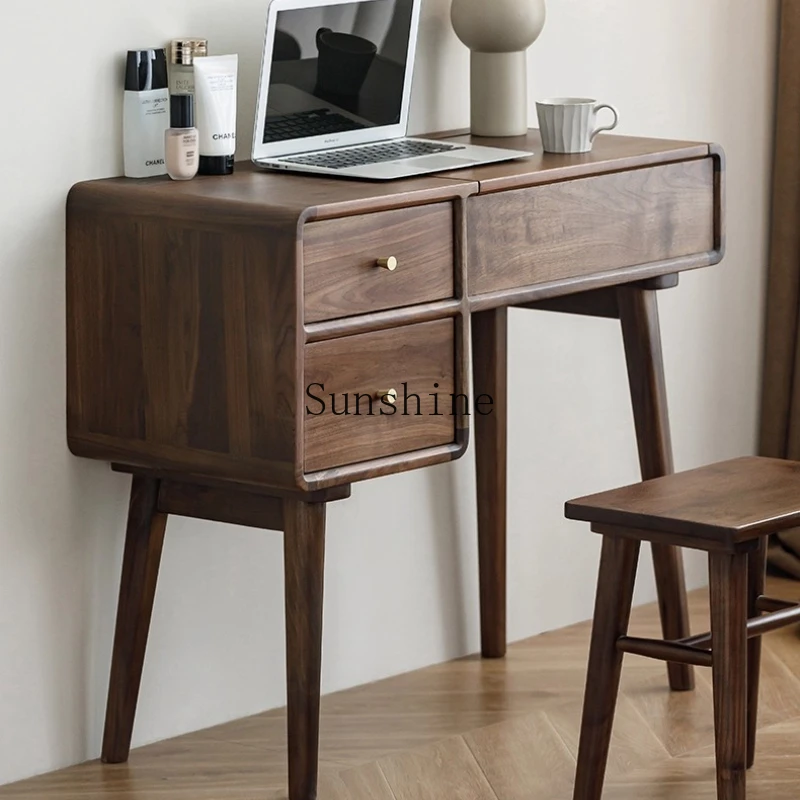 

Solid wood dresser, makeup table, furniture, small apartment, mini simple and modern
