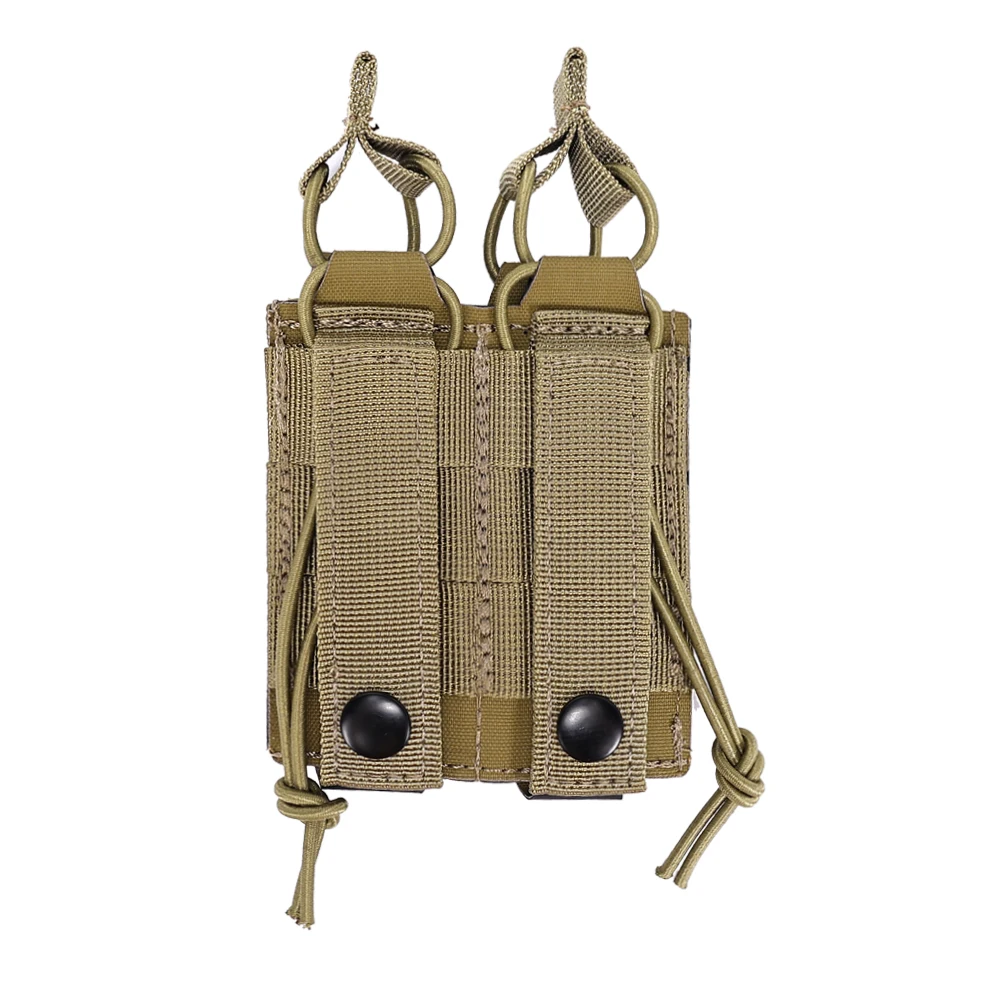 SINAIRSOFT Tactical Hunting LSR 9mm Magazine Pouch Double Mag Carrier MOLLE Pouch Laser Cut