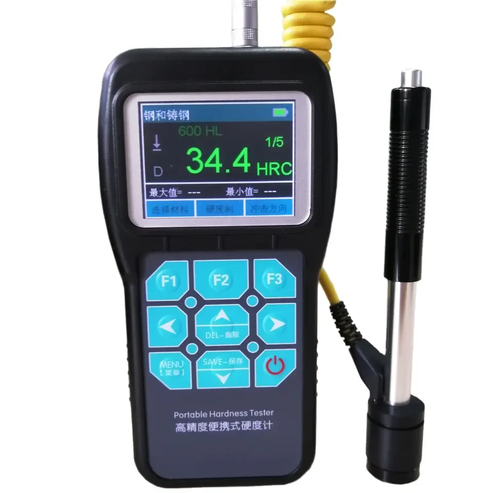 

Портативный Цифровой Измеритель Твердости NDT230 +, измеритель твердости металла, диапазон измерений 170 ~ 960 HLD