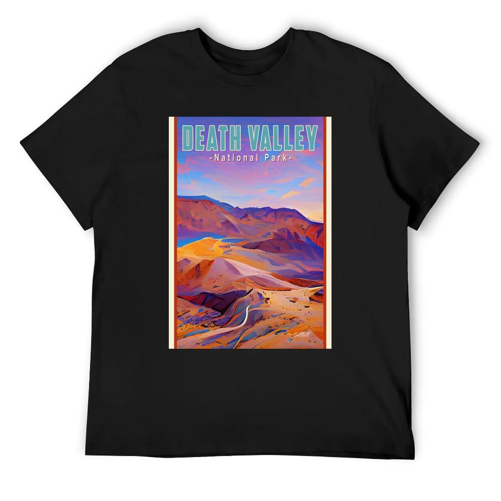 

Nevada California Travel Death Valley National Park - Death Valley T-Shirt anime stuff summer top Men's t-shirt