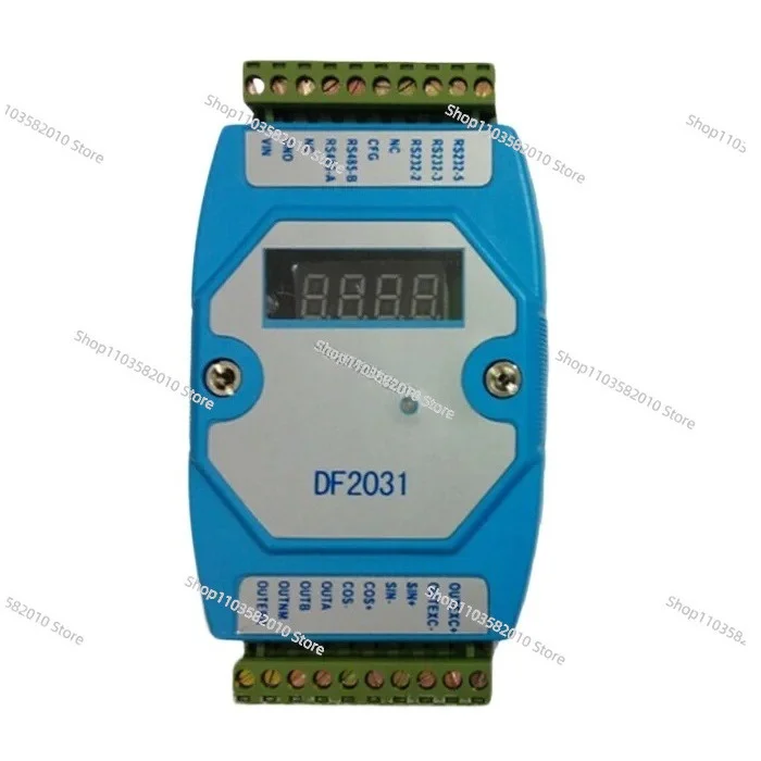 Carte décodeur résolveur DF2031 avec affichage d'angle et fonction de mesure de zéro pour servomoteur
