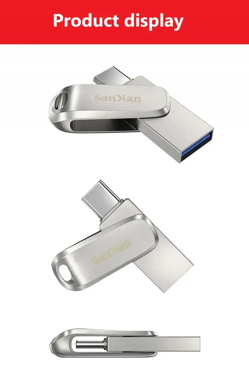 Pendrive in metallo Mini chiavette USB 2TB ad alta velocità 1TB 128GB Stick Pen Drive portatile Memoria impermeabile archiviazione U Disk 2024