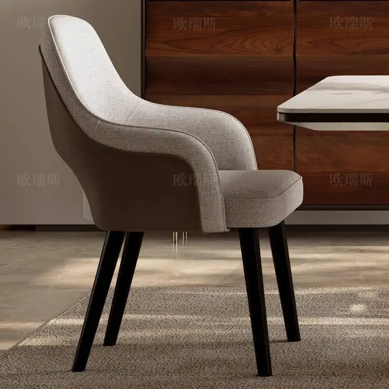 

Elegant Comfortable Backrest Party Originality Dining Chairs High-quality Backrest Trendy Sillas Comedor Dining Room Furniture