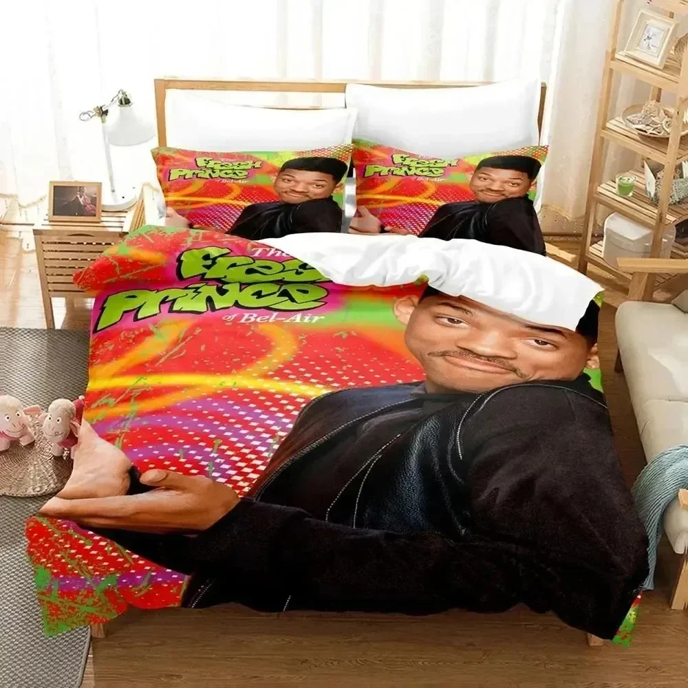 

Luxury New 3D Print The Fresh Prince of Bel-Air Bedding Set Duvet Cover Bed Set Quilt Cover Pillowcase Queen Size Boys Adult