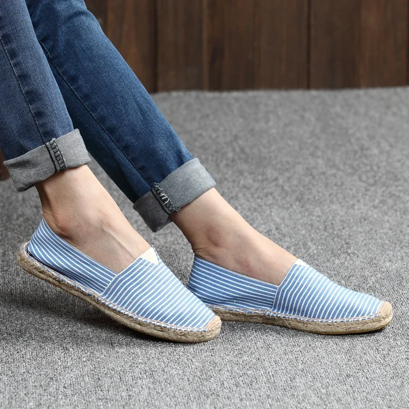 2025 الصيف الربيع الانزلاق على أحذية القنب الكتابة على الجدران رياضة قماشية احذية نسائية الشقق الرجال حذاء قماش تنفس حذاء رجالي كاجوال