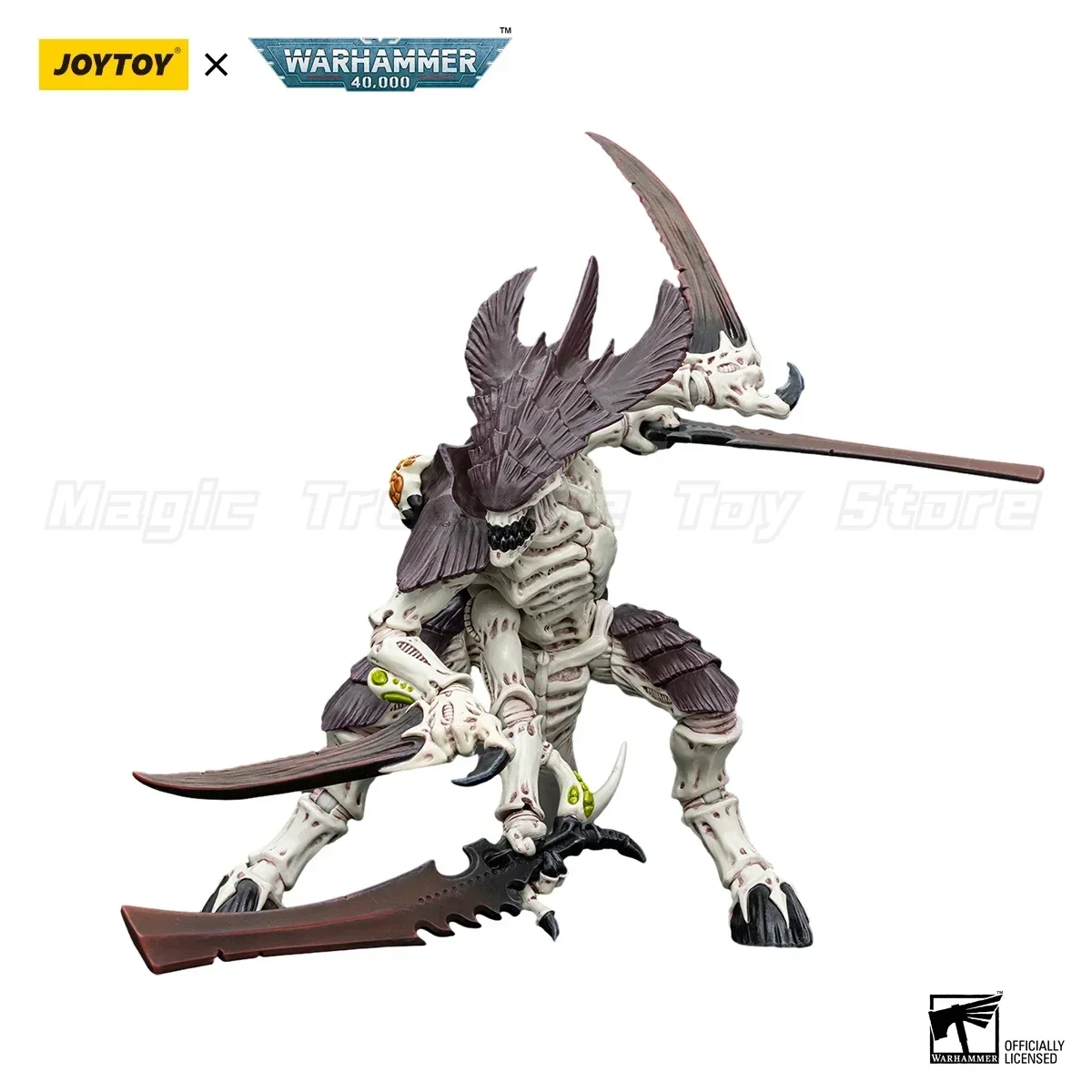 【MT】JOYTOY 1/18 Action Figure Warhammer 40K Tyranidi Alveare Flotta Leviaatano Tyranid Guerriero Bonesword 2 Collezione Modello Giocattolo