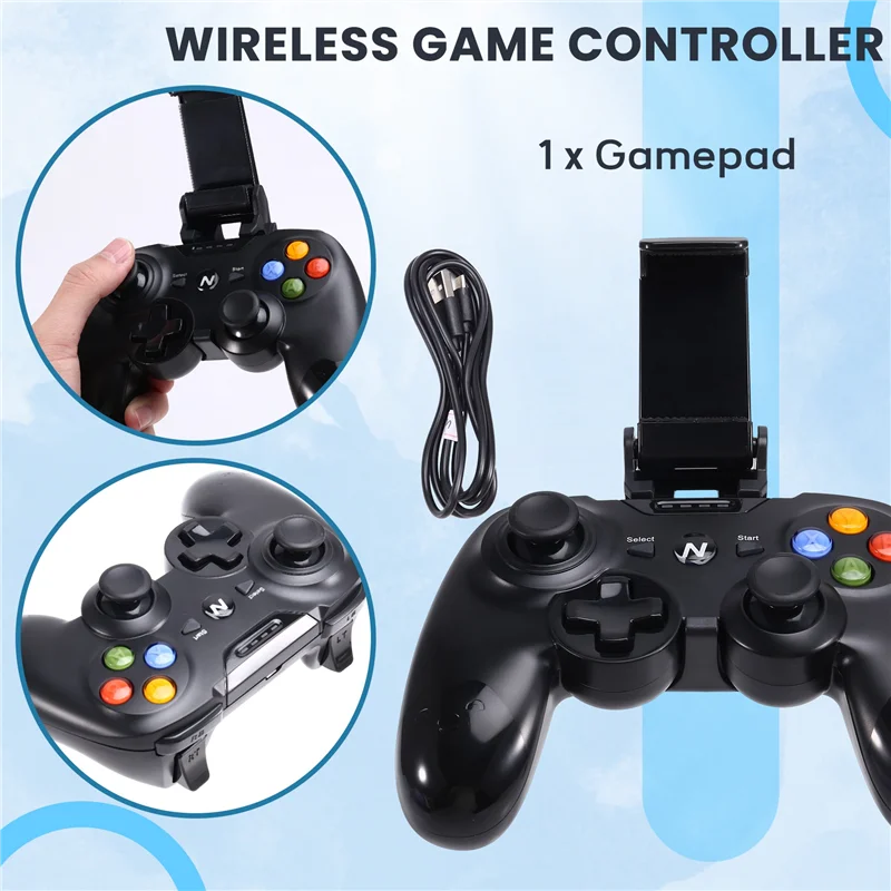 

B21B Gamepad High-Performance Wireless Bluetooth Gaming Controller With Vibration Technology For Switch/PC/P3/Android