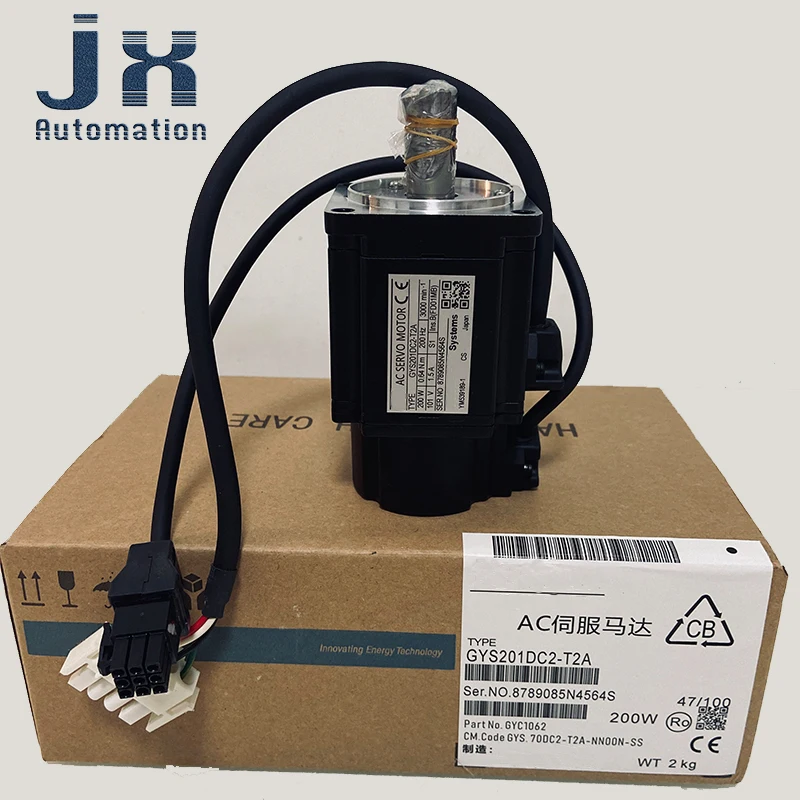 

100% Japan Original AC Servo Motor GYS101DC2-T2A GYS201DC2-T2A GYS401DC2-T2A GYS751DC2-T2A